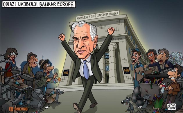 Odlazak najboljeg bankara