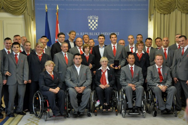 Paraolimpijci u Banskim dvorima