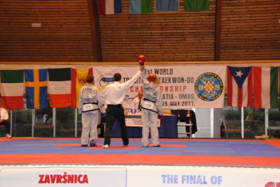 Saskia Božić juniorska svjetska prvakinja u tradicionalnom taekwondou