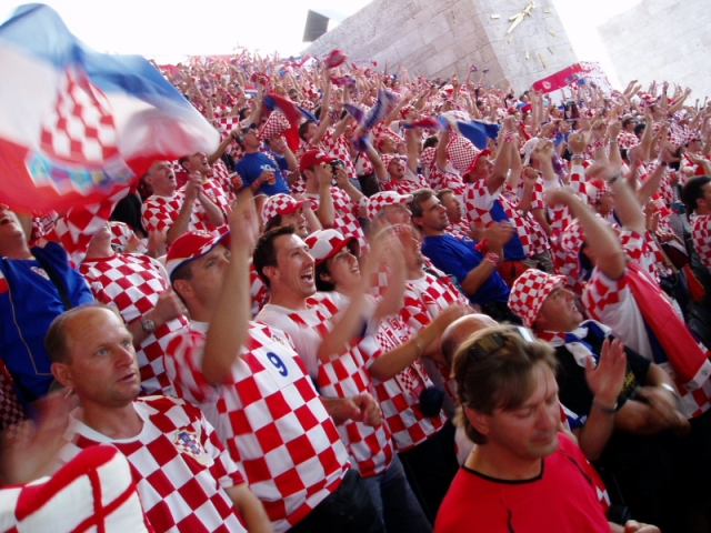 Mjesta za gledanje tekme Hrvatska – Irska
