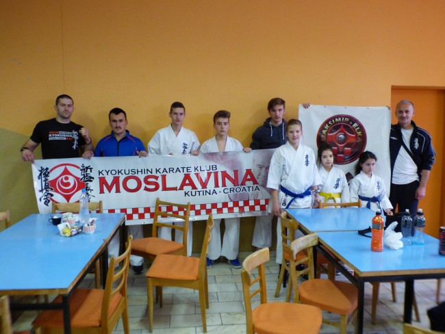 Karate klub Moslavina odličan na Otvorenom prvenstvu Slovačke