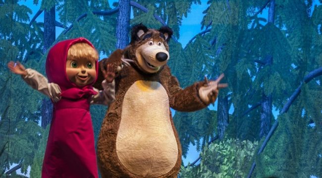 Maša i Medvjed – »Škrinja sreće« – predstava Moskovskog teatra u Sportskom centru