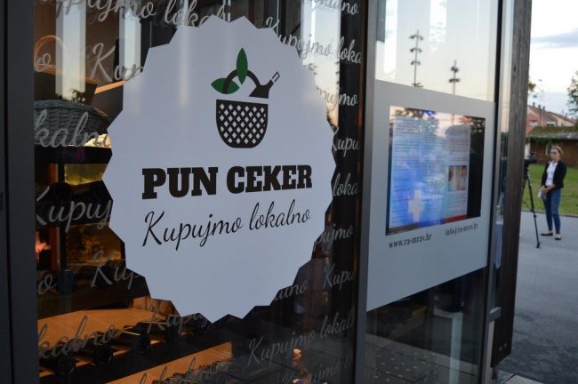 Trgovina „Pun ceker – kupujmo lokalno“ i u Kutini